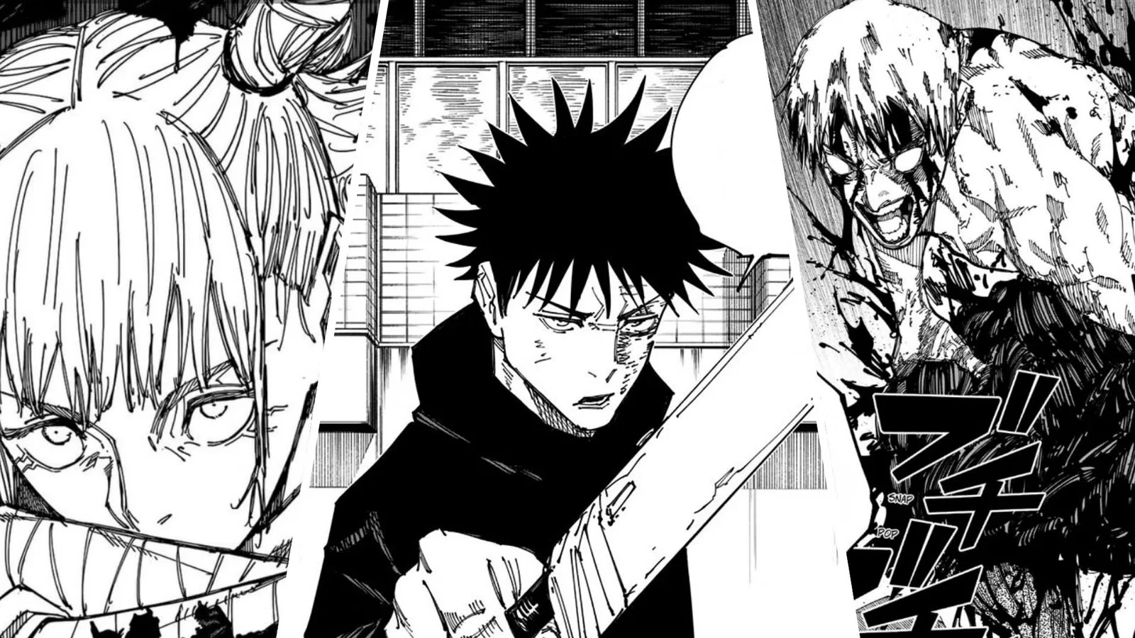 the image explains Without Gojo, the Culling Game becomes a battlefield